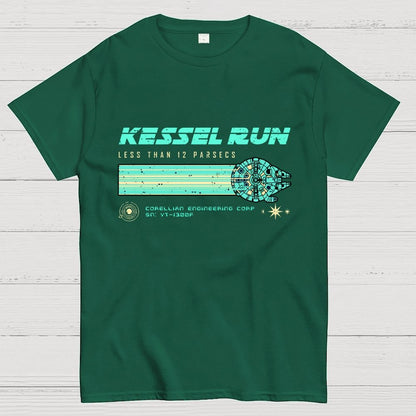 Retro Vintage Parsecs Geek T-Shirt