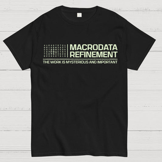 The Work Is Mysterious And Important Geek T-Shirt