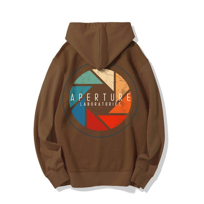 Aperture Printed Back Unisex Cotton Hoodie
