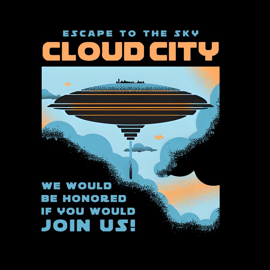 Floating City Geek T-Shirt
