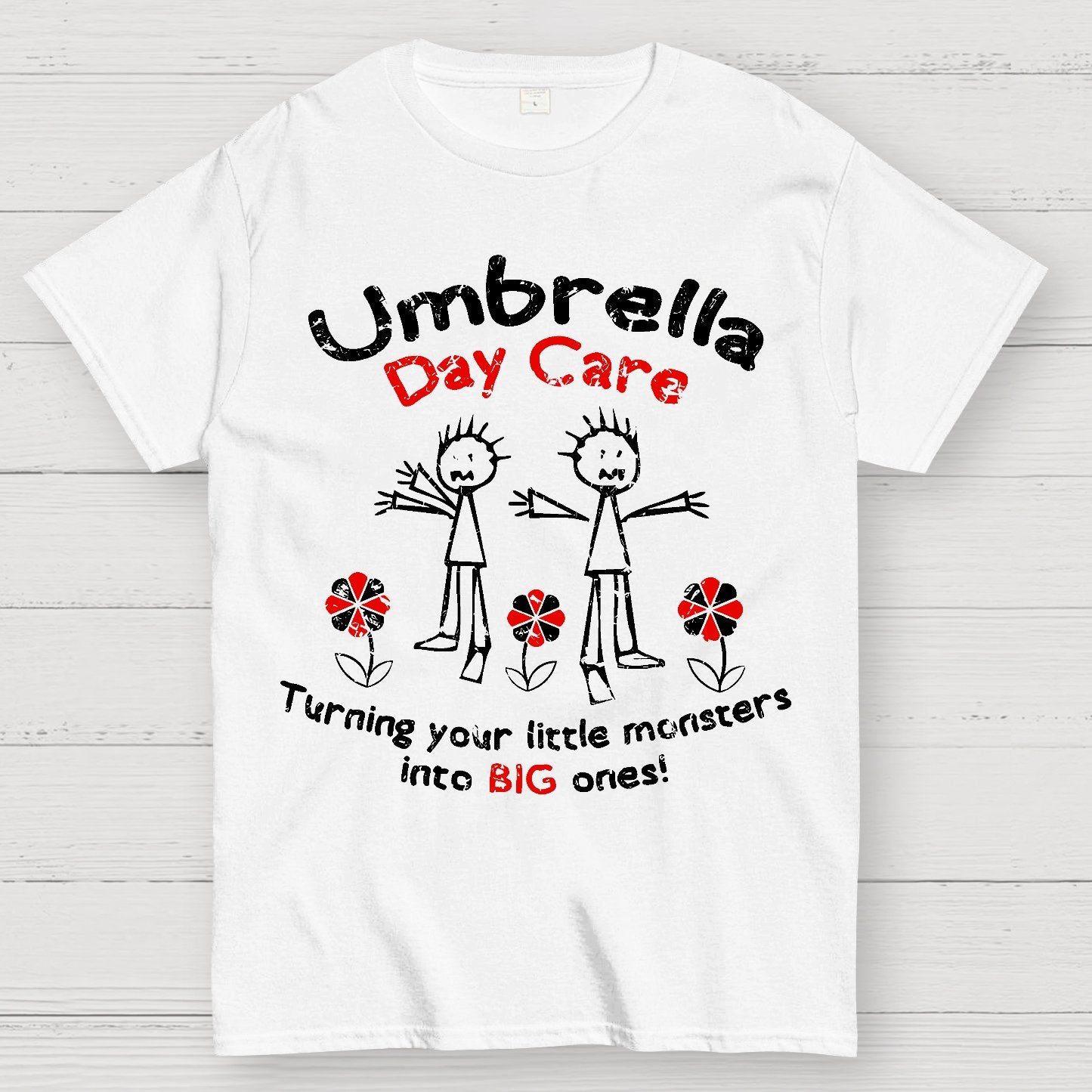 Umbrella Day Care Geek T-Shirt