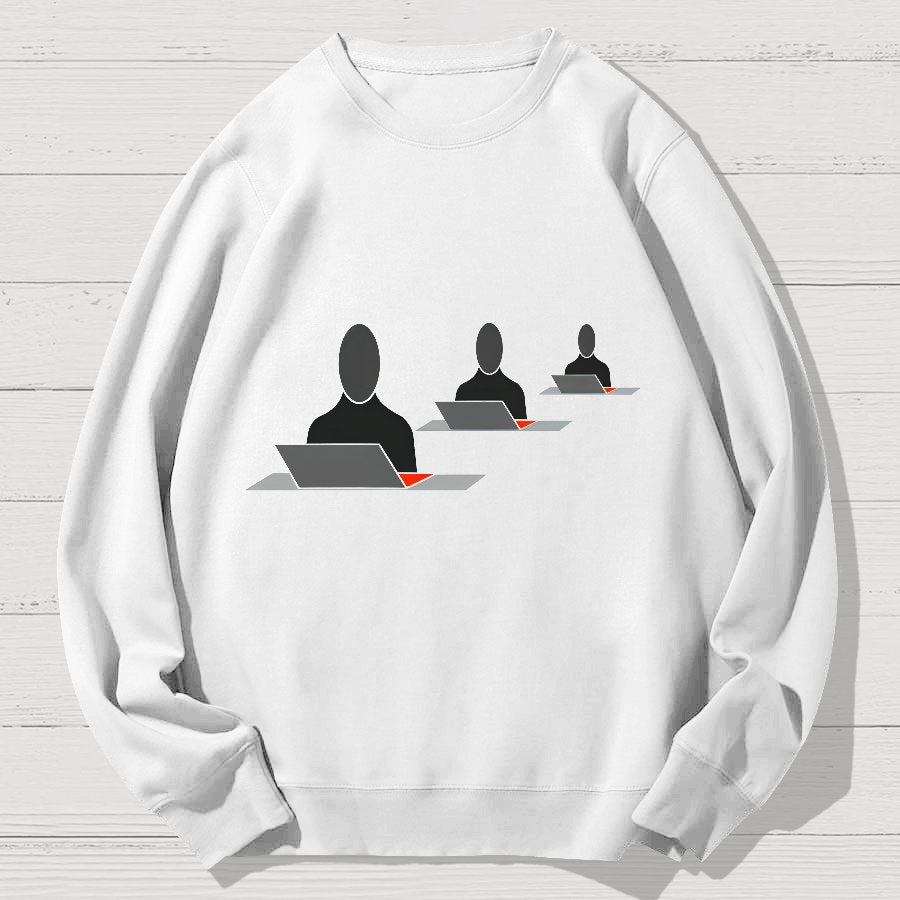Drone Coders Geek Cotton Sweatshirt