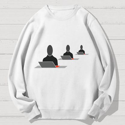 Drone Coders Geek Cotton Sweatshirt