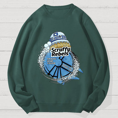 Scruffy Outlaws Nerd Geek Cotton Sweatshirt
