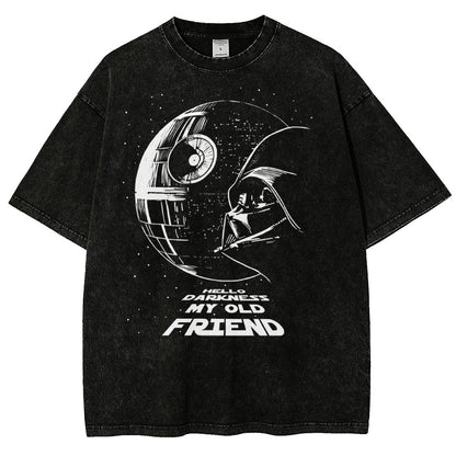 Hello Darkness My Old Friend Vintage Distressed T-shirt