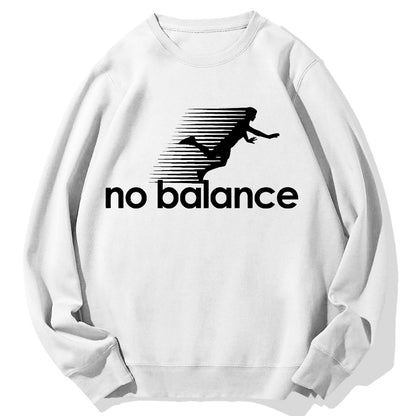 No Balance Geek Cotton Sweatshirt