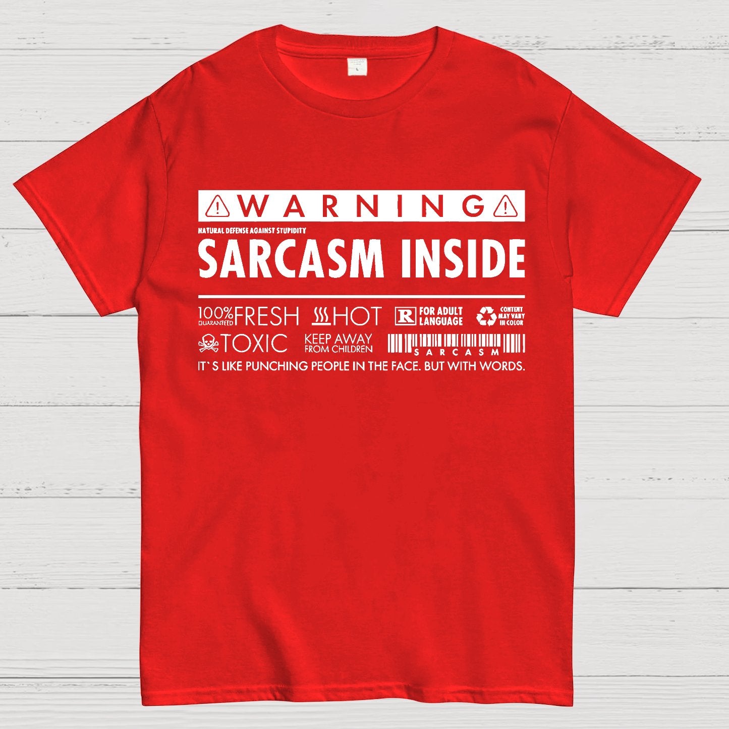Sarcasm Inside Geek T-Shirt