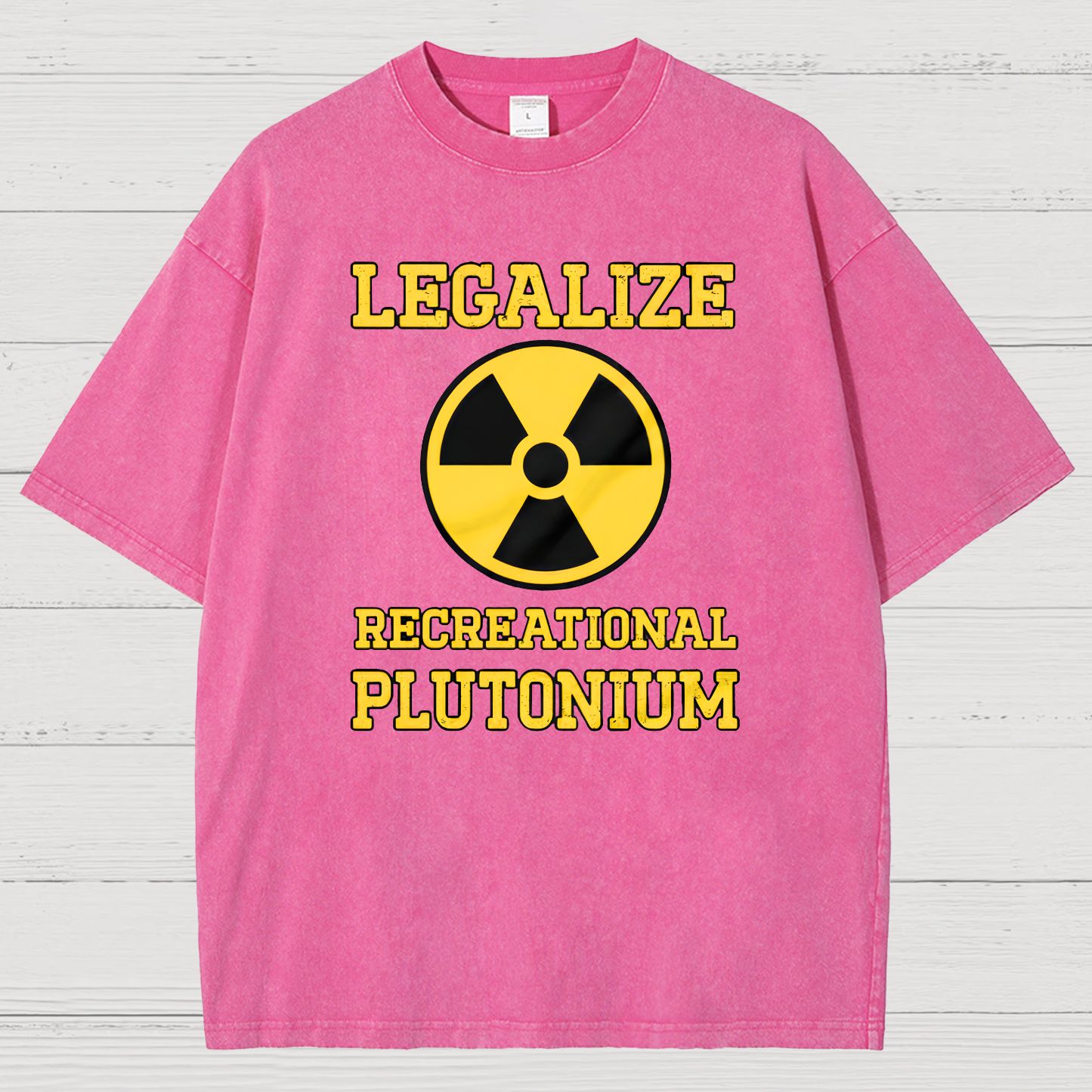 Legalize Recreational Plutonium Vintage Distressed T-shirt