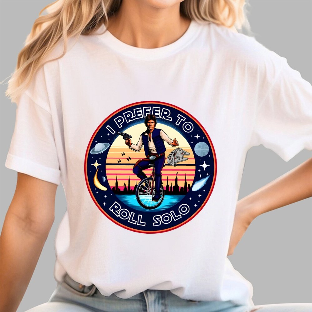 I Roll Solo Geek T-Shirt