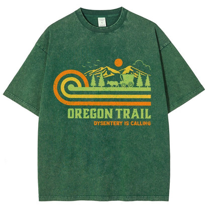 Vintage Oregon Trail Vintage Distressed T-shirt