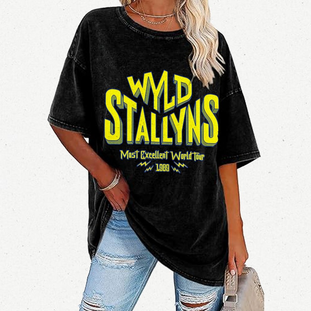 Wyld Stallyns Vintage Distressed T-shirt
