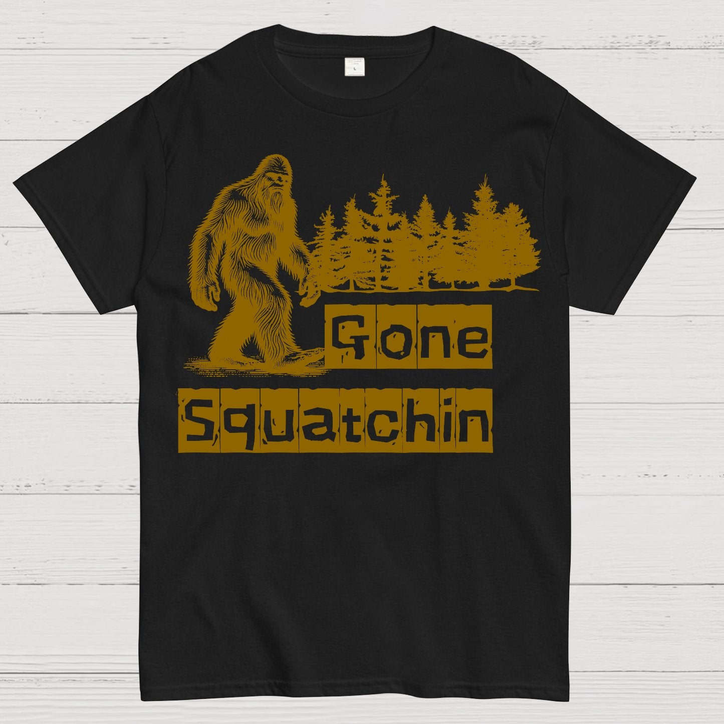 Gone Squatchin Geek T-Shirt