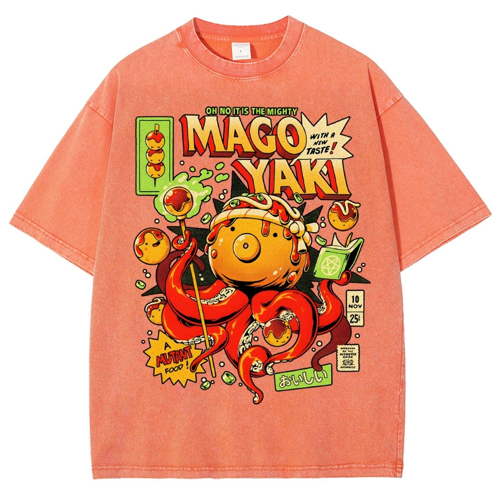 Magoyaki Vintage Distressed T-shirt