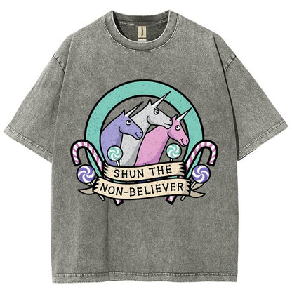 Shun The Non-Believer Vintage Distressed T-shirt