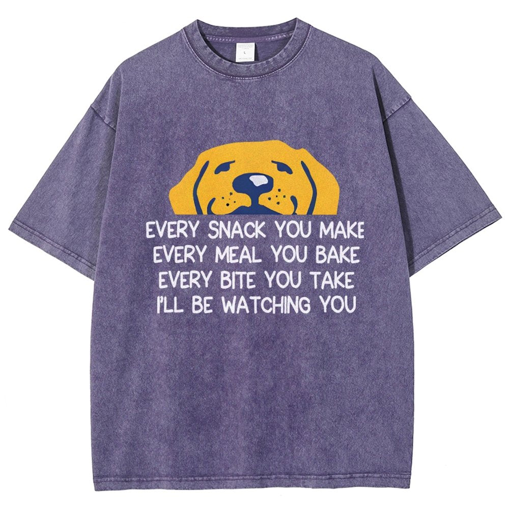 Every Snack You Make Vintage Distressed T-shirt