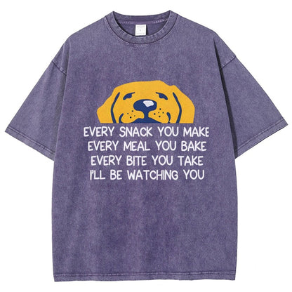 Every Snack You Make Vintage Distressed T-shirt