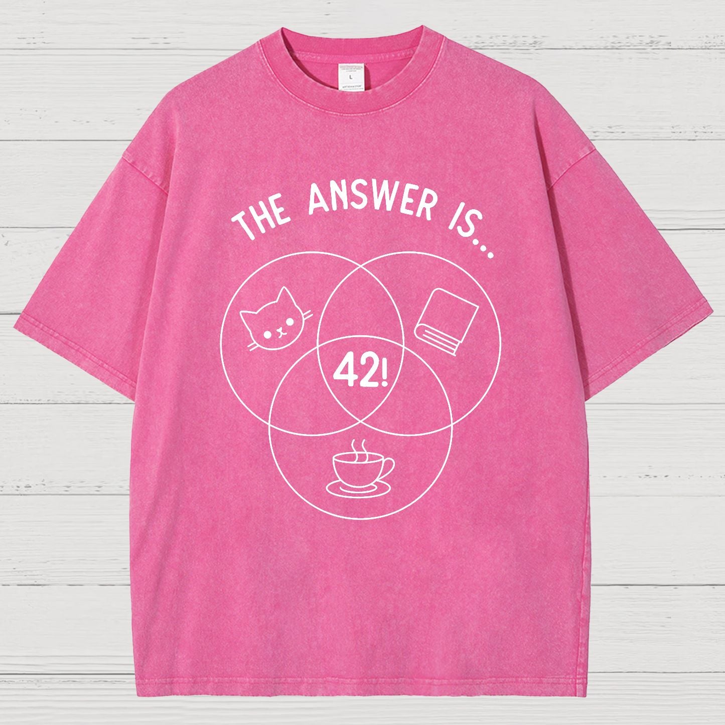 42 Cats Vintage Distressed T-shirt