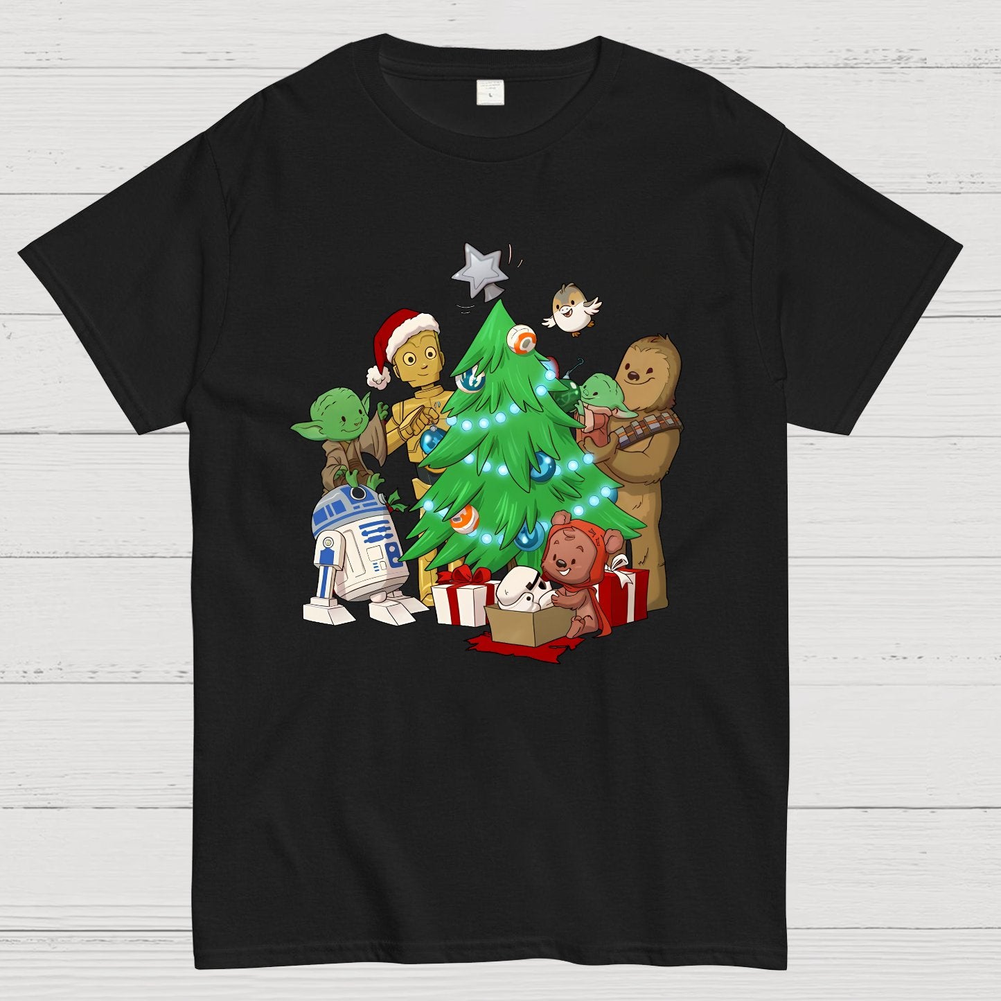 Christmas With Friends Geek T-Shirt