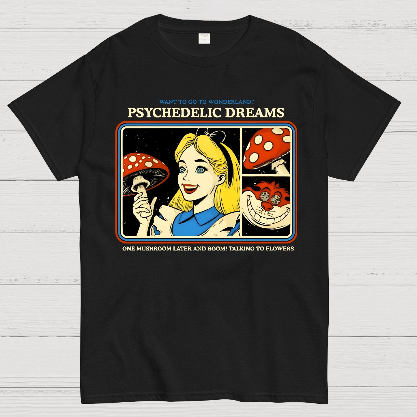 Psychedelic Dreams Geek T-Shirt
