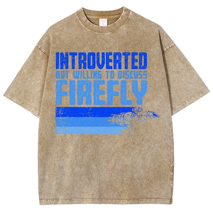 Introverted Wanderer Vintage Distressed T-shirt