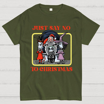 Say No to Christmas Geek T-Shirt