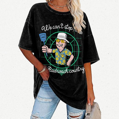 We Can’t Stop Here Vintage Distressed T-shirt