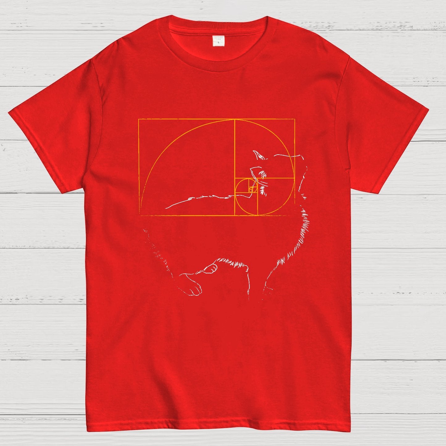 Golden Cat Geek T-Shirt