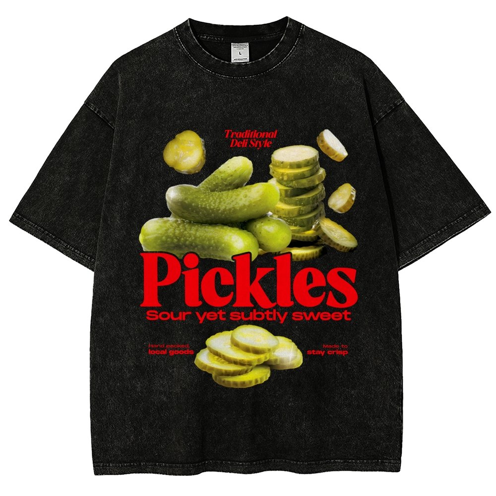 Retro Pickle Commercial Vintage Distressed T-shirt
