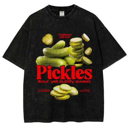Retro Pickle Commercial Vintage Distressed T-shirt