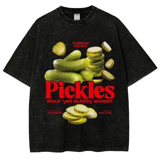 Retro Pickle Commercial Vintage Distressed T-shirt