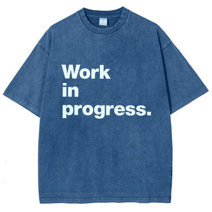 Work In Progress Vintage Distressed T-shirt