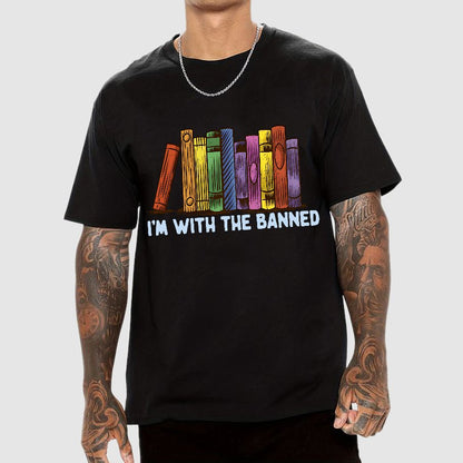 I'M With The Banned Geek T-Shirt
