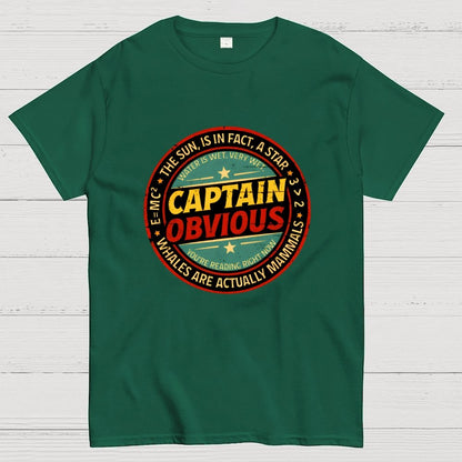 Captain Obvious Geek T-Shirt