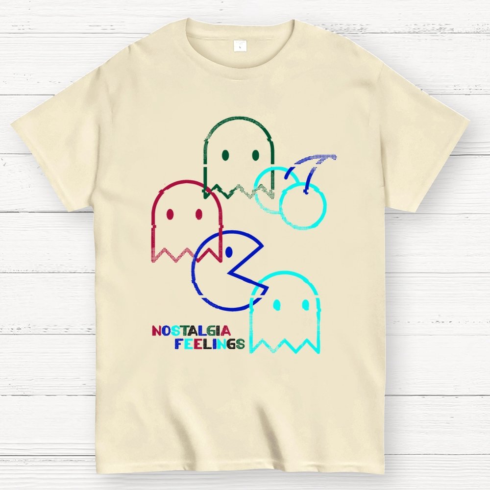 Vintage Game Neon Lines Unisex Geek T-Shirt