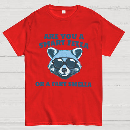 Are You A Smart Fella Or Fart Smella Geek T-Shirt