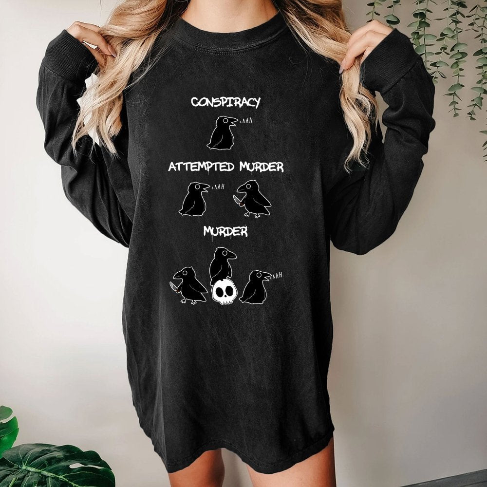 From Conspiracy To Murder Washed Long Sleeve Tee