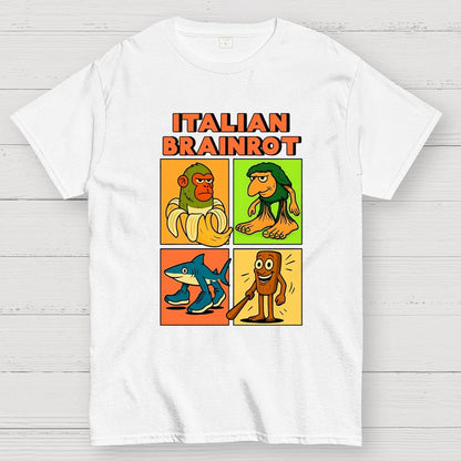 Italian Brainrot Meme Geek T-Shirt
