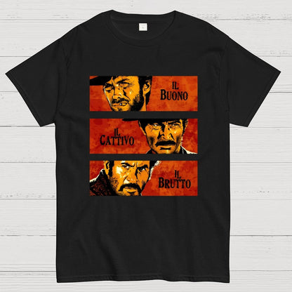 IL Buono IL Brutto IL Cattivo Geek T-Shirt