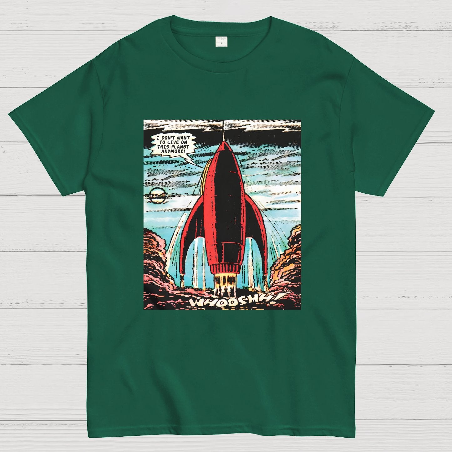I Don't Want To Live On This Planet Anymore Geeky T-Shirt