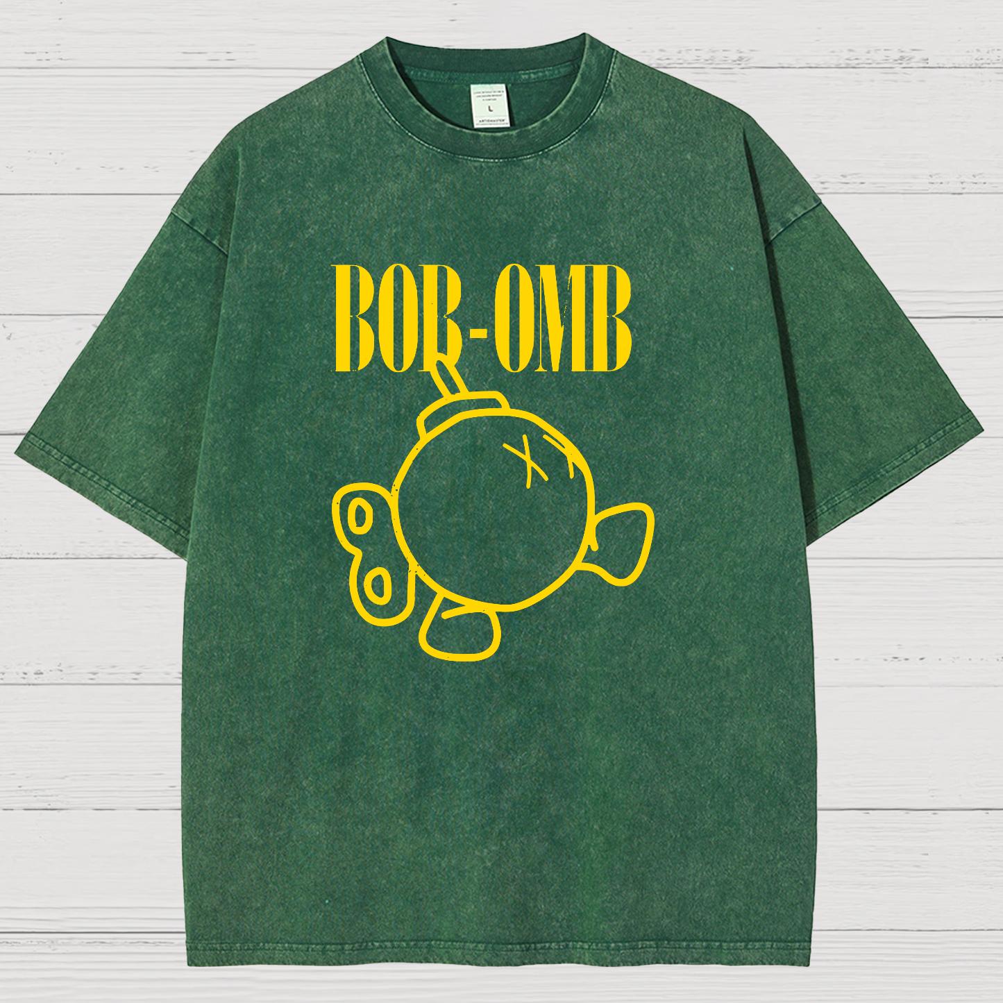 Grunge Bomb Vintage Distressed T-shirt
