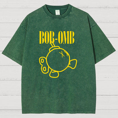 Grunge Bomb Vintage Distressed T-shirt