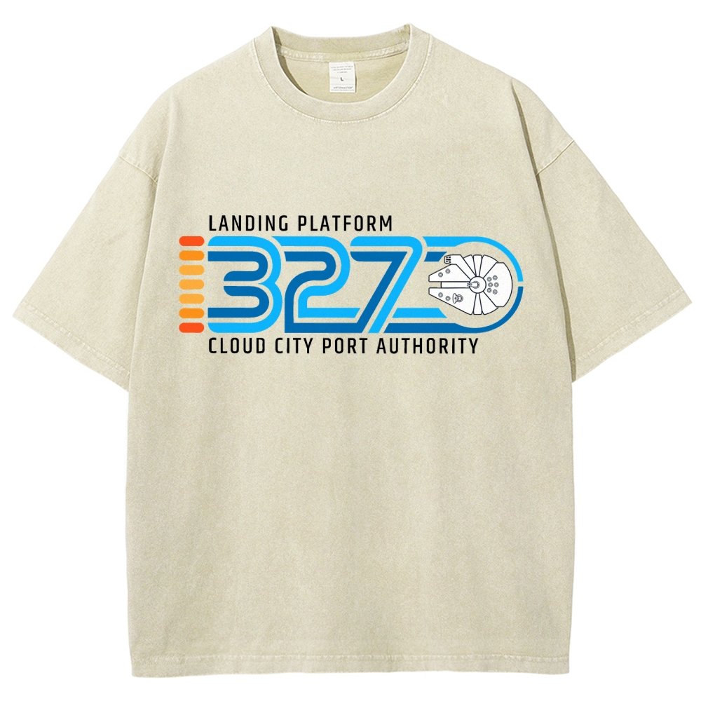 Landing Platform 327 Vintage Distressed T-shirt