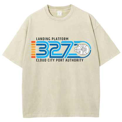 Landing Platform 327 Vintage Distressed T-shirt