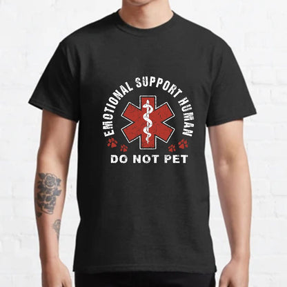 Emotional Support Human Geeky T-Shirt