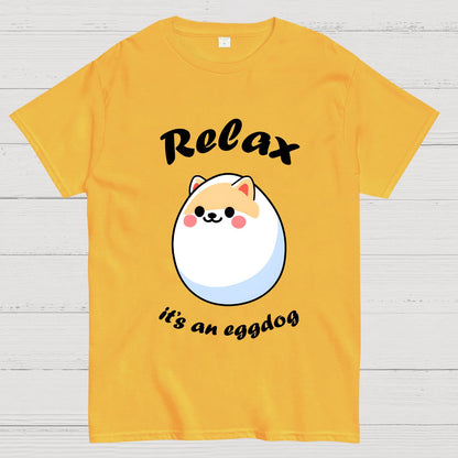 Relax, it's an Eggdog Geek T-Shirt