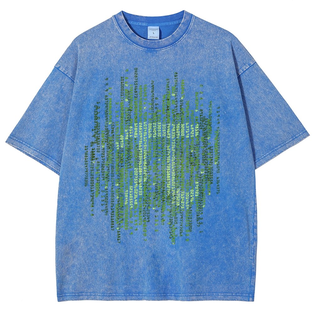Enter The Pi Vintage Distressed T-shirt