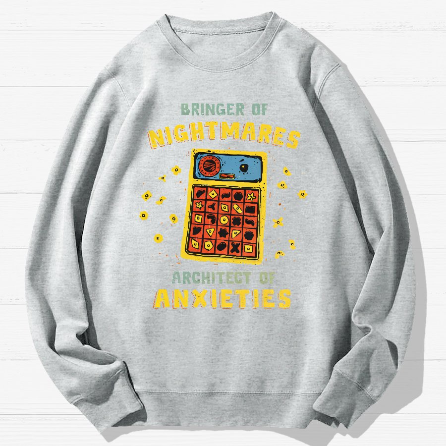 Anxious Architect Geek Cotton Sweatshirt