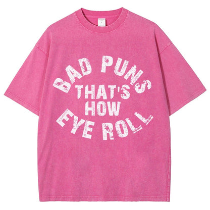 Eye Roll Vintage Distressed T-shirt