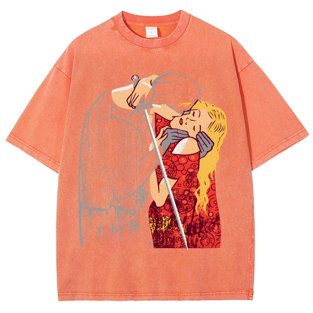 Valentine's Day.The Dread Pirate's Kiss Vintage Distressed T-shirt