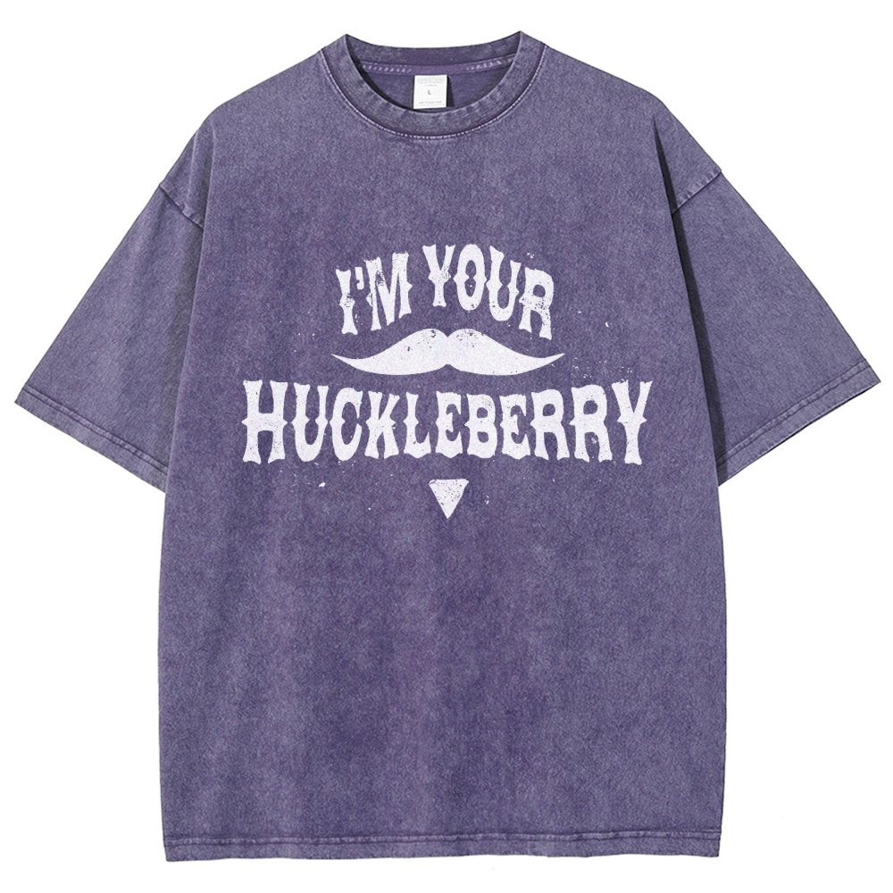 I'm Your Huckleberry Vintage Distressed T-shirt